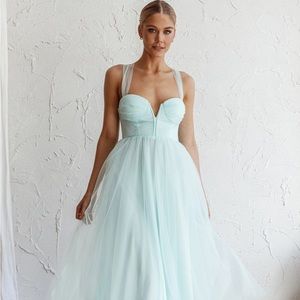 Selfie Leslie surreal mint dress - perfect prom! - size XL - never worn